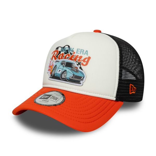 New Era Enfants Child Trucker Cap - FOAM RACING