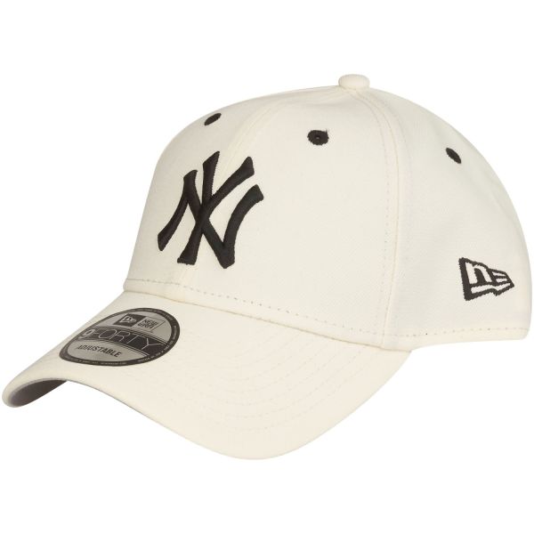 New Era 9Forty Snapback Cap - New York Yankees chrome beige