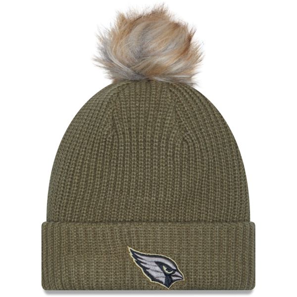 New Era Womens Beanie - SALUTE TO SERVICE Arizona Cardinals
