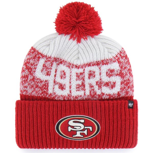 47 Brand Beanie Wintermütze - BONE CHILL San Francisco 49ers