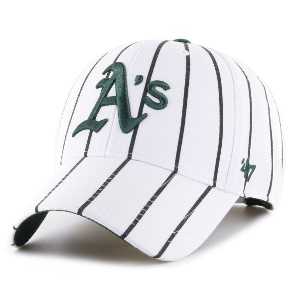 47 Brand Relaxed Fit Cap - BIRD CAGE Oakland Athletics white