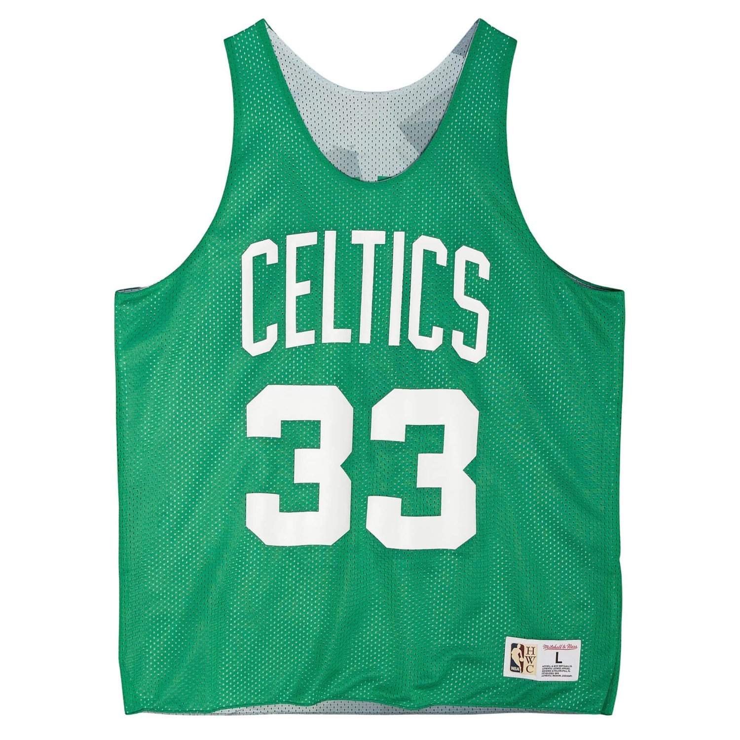 BCE REVERSIBLE Tank Top Jersey Boston Celtics Larry Bird 