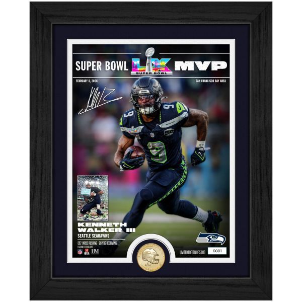 Kenneth Walker III Seattle Seahawks Super Bowl LX MVP Bild