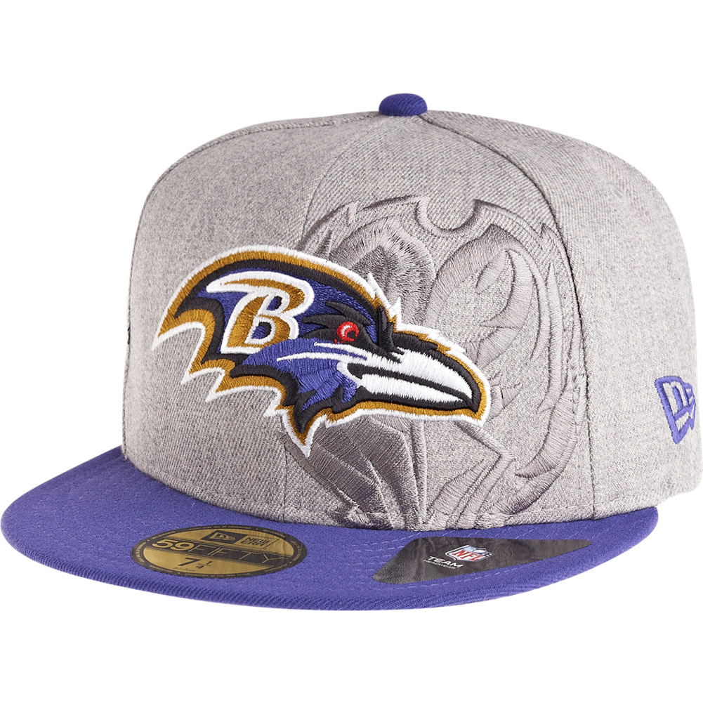 New Era 59Fifty Cap - SCREENING NFL Baltimore Ravens | Fitted | Caps ...