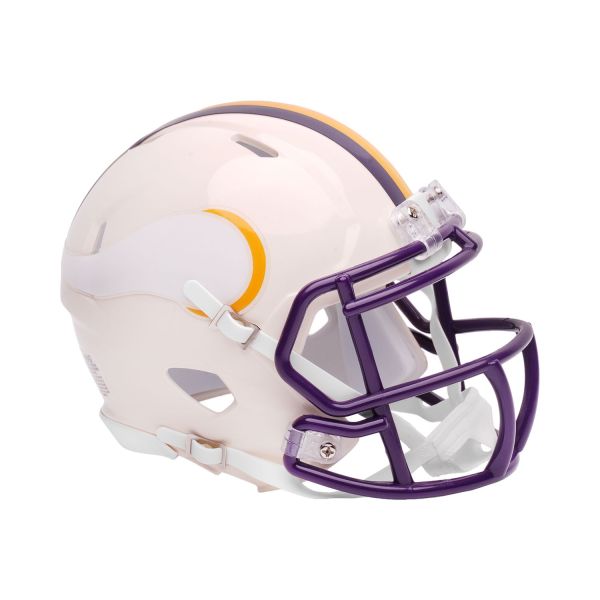 Riddell Speed Mini Football Helm RETRO Minnesota Vikings