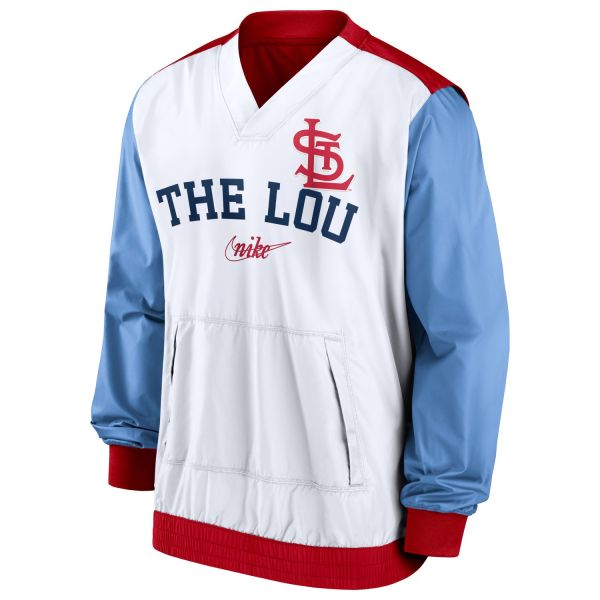 St. Louis Cardinals Nike MLB Warmup Windrunner Jacke