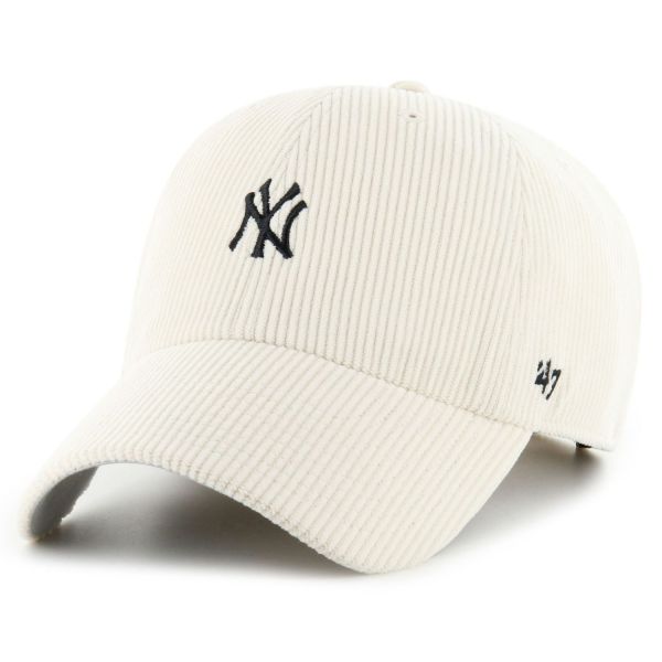47 Brand Strap Cord Cap CLEAN UP New York Yankees beige