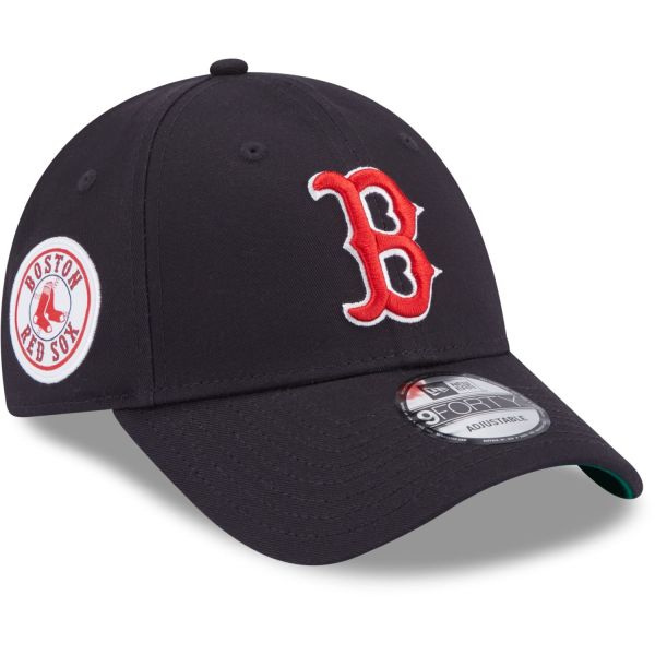 New Era 9Forty Strapback Cap - SIDE PATCH Boston Red Sox