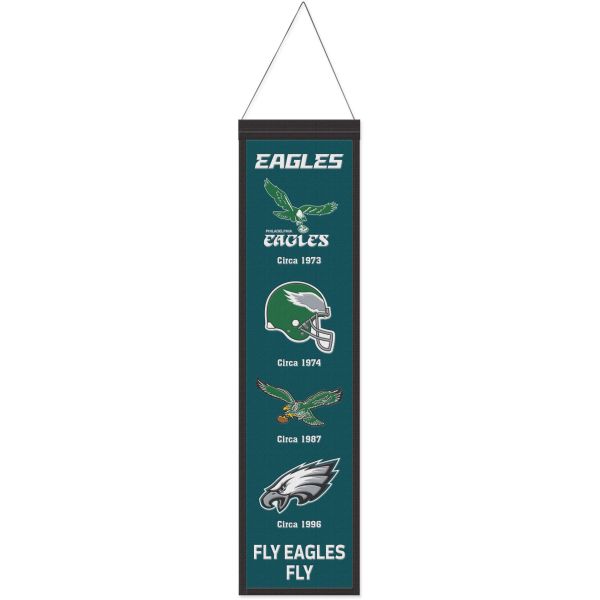 Philadelphia Eagles EVOLUTION NFL Wool Banner 80x20cm