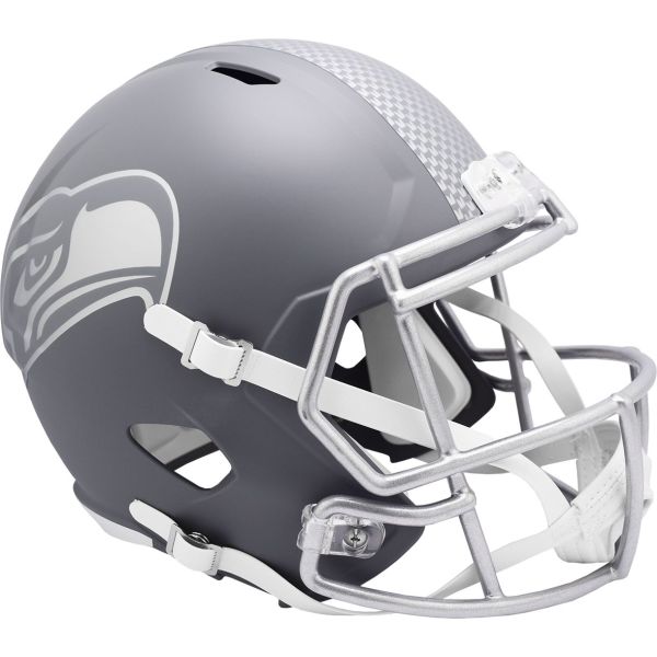 Riddell Speed Replica Football Helm SLATE Seattle Seahawks