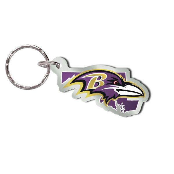 Wincraft STATE Key Ring Chain - NFL Baltimore Ravens
