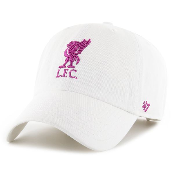 47 Brand Relaxed-Fit CLEAN UP Cap - FC Liverpool blanc