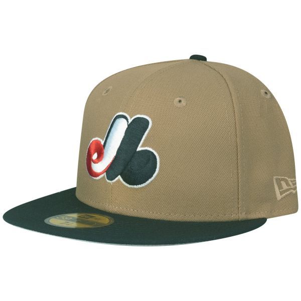 New Era 59Fifty Fitted Cap - Montreal Expos khaki