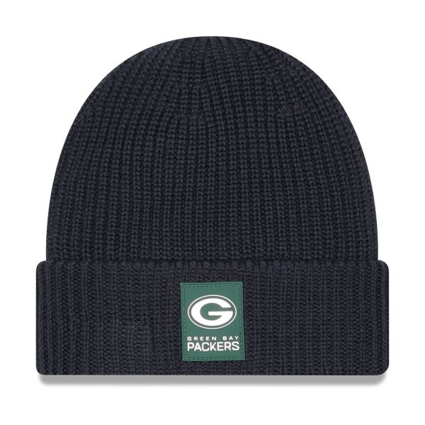 New Era Knit Bonnet D'Hiver SIDELINE Green Bay Packers