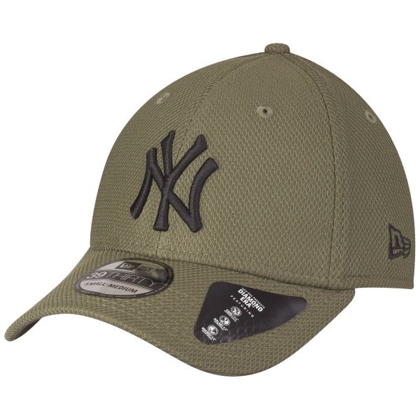 New Era 39Thirty Diamond Tech Cap - New York Yankees olive