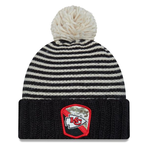 New Era Salute to Service Women's Beanie Kansas City Chiefs