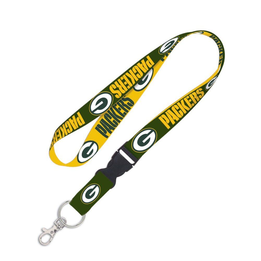 amfoo - Wincraft NFL Green Bay Packers Schlüsselband Lanyard