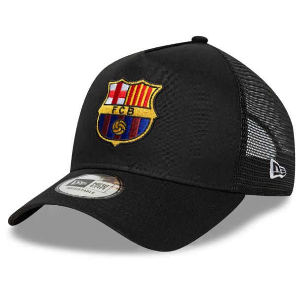 New Era Adjustable Trucker Cap - PATCH FC Barcelona