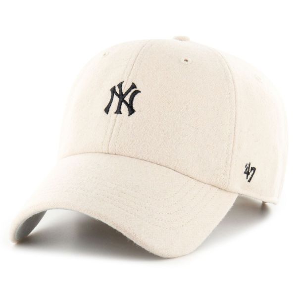47 Brand Strapback Cap - MELTON BASE New York Yankees beige