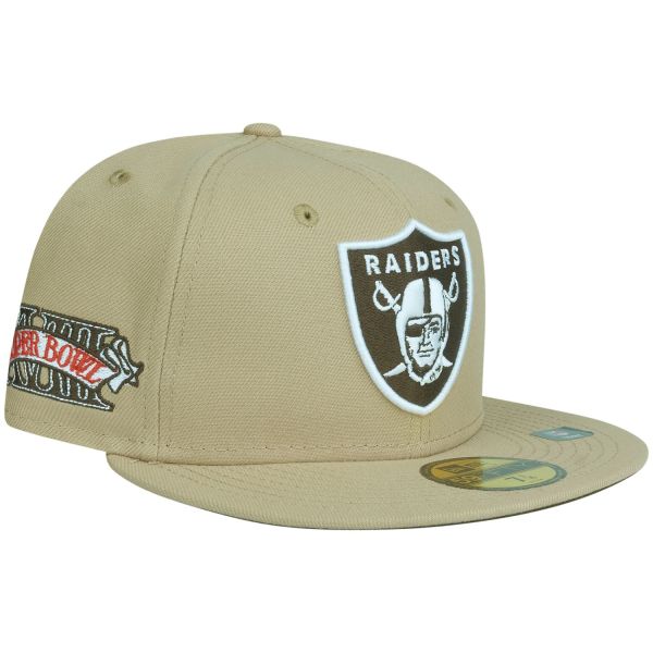 New Era 59Fifty Fitted Cap - Las Vegas Raiders camel beige