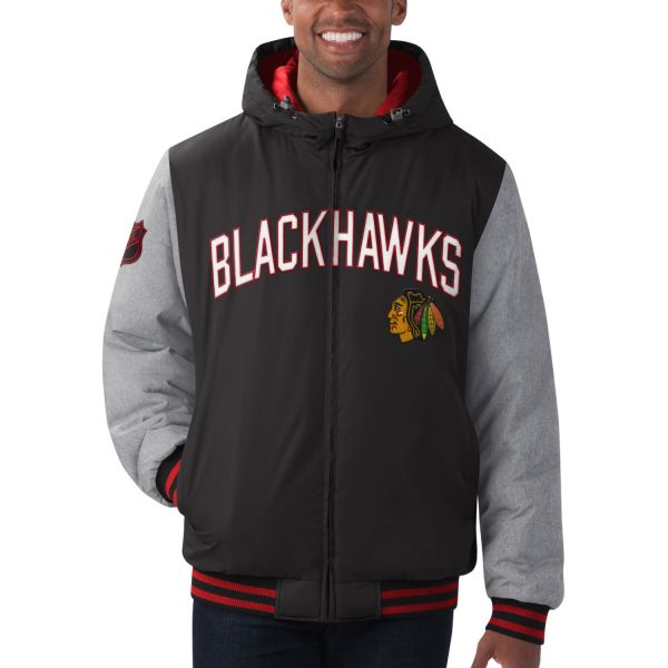 G-III Chicago Blackhawks NHL Coldfront Winter Jacket