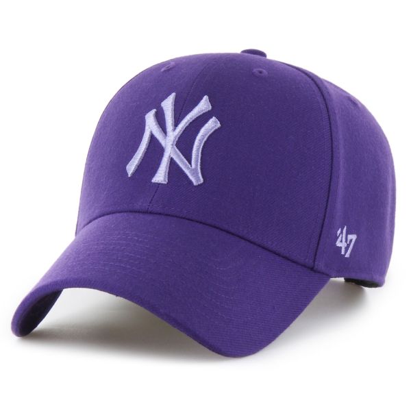 47 Brand Snapback Cap - MLB New York Yankees purple