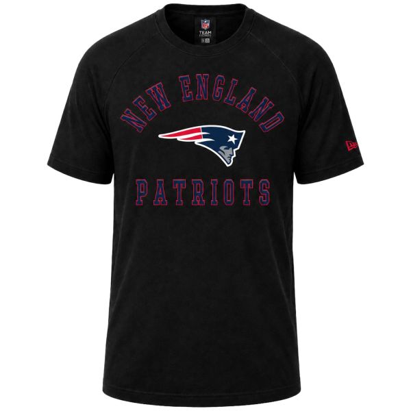 New Era Long Shirt - NFL New England Patriots schwarz