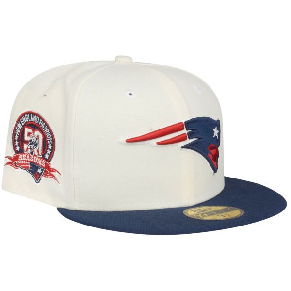 New Era 59Fifty Fitted Cap - SIDEPATCH New England Patriots