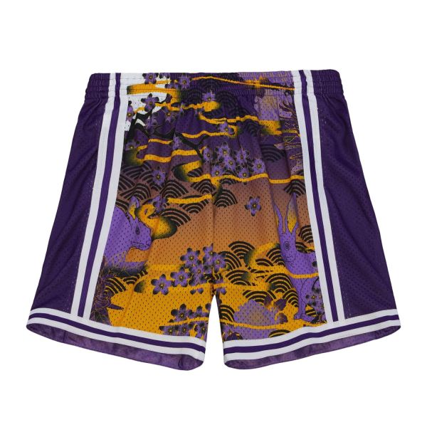 M&N NBA ASIAN Swingman 5.0 Los Angeles Lakers Shorts