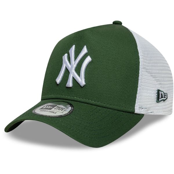 New Era A-Frame Trucker Cap - New York Yankees olive