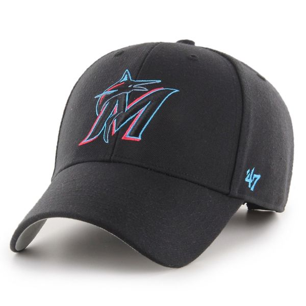 47 Brand Relaxed Fit Cap - MLB Miami Marlins schwarz