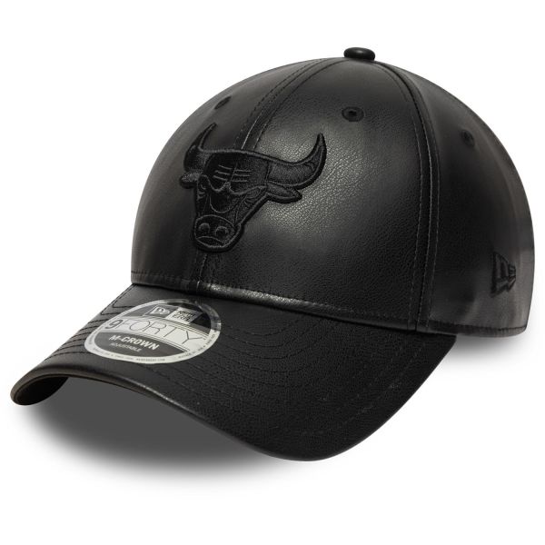New Era 9Forty M-Crown Cap - LEATHERETTE Chicago Bulls
