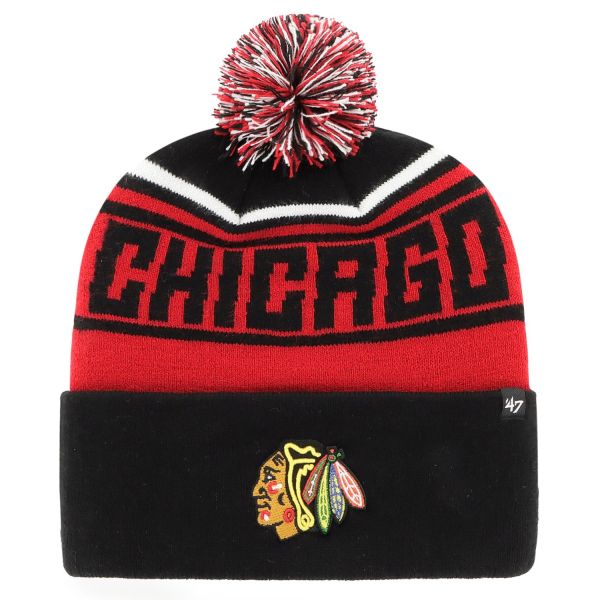 47 Brand Cuff Knit Beanie - STYLUS Chicago Blackhawks