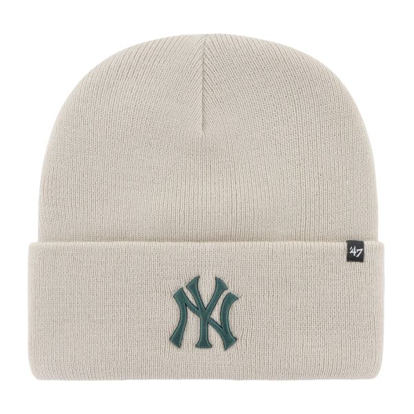47 Brand Knit Beanie - HAYMAKER New York Yankees bone