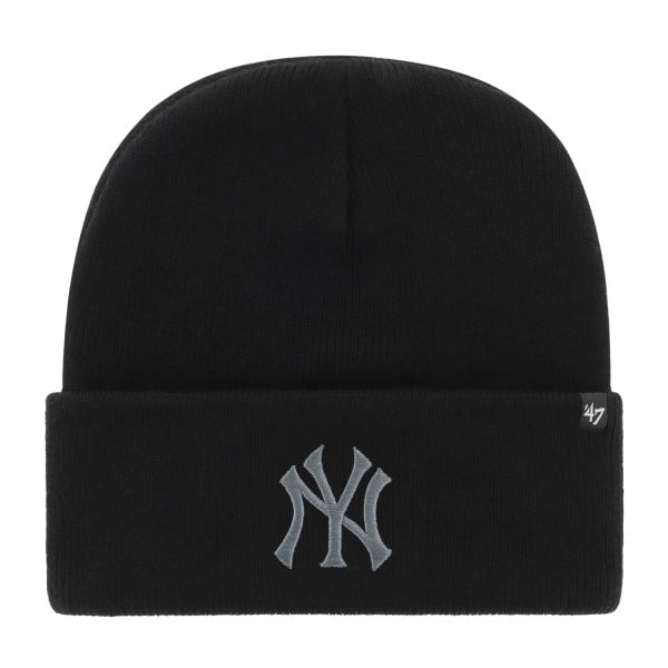 47 Brand Knit Beanie - HAYMAKER New York Yankees black