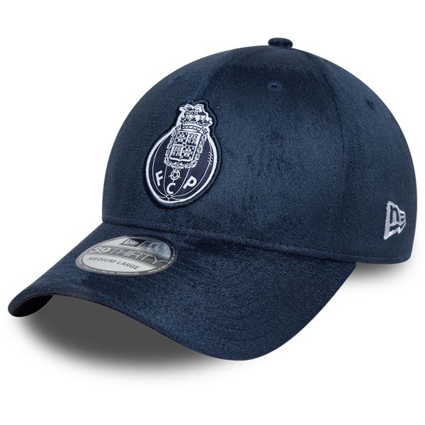 New Era 39Thirty Stretch Cap - FAUX SUEDE FC Porto navy