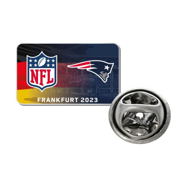 NFL Frankfurt Game Pin Badge Kansas New England Patriots