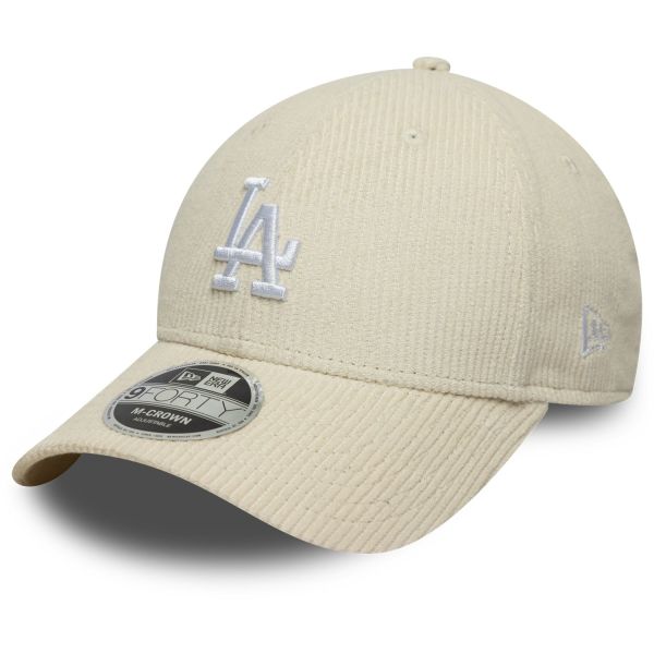 New Era 9Forty M-Crown Cap - CORDE Los Angeles Dodgers beige