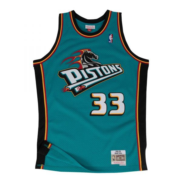 M&N Swingman Mesh Jersey Detroit Pistons 1998-99 Grant Hill