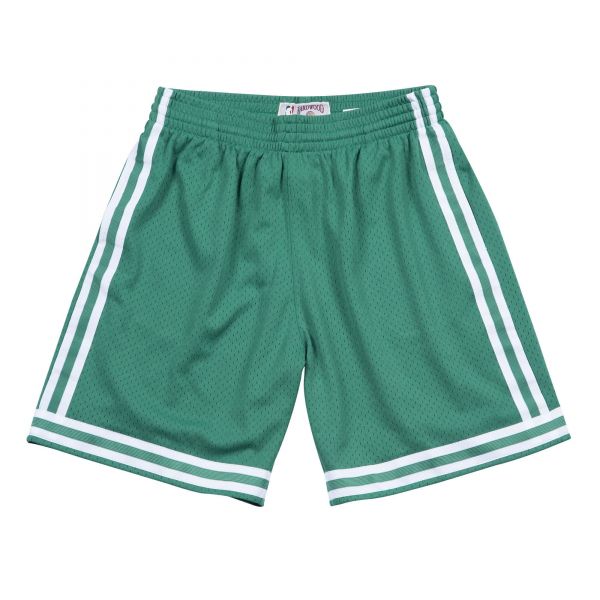 M&N Boston Celtics Road 1985-86 Swingman Shorts