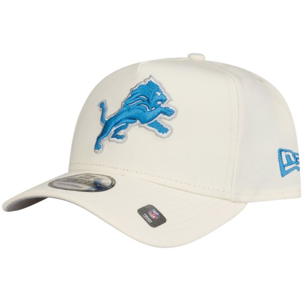 New Era 9Forty A-Frame Cap - Detroit Lions chrome white