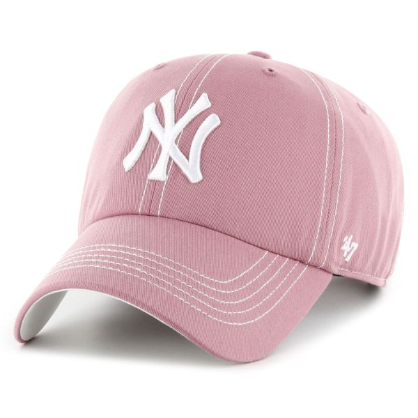 47 Brand Adjustable Cap - CONTRAST New York Yankees mauve