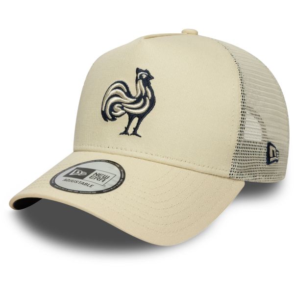 New Era A-Frame Mesh Trucker Cap - French Rugby Federation