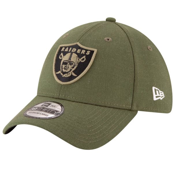 New Era 39Thirty Cap - Salute to Service Oakland Raiders