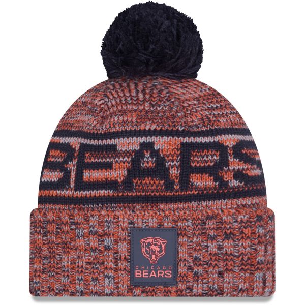 New Era Pompon Bonnet D'Hiver SIDELINE Chicago Bears