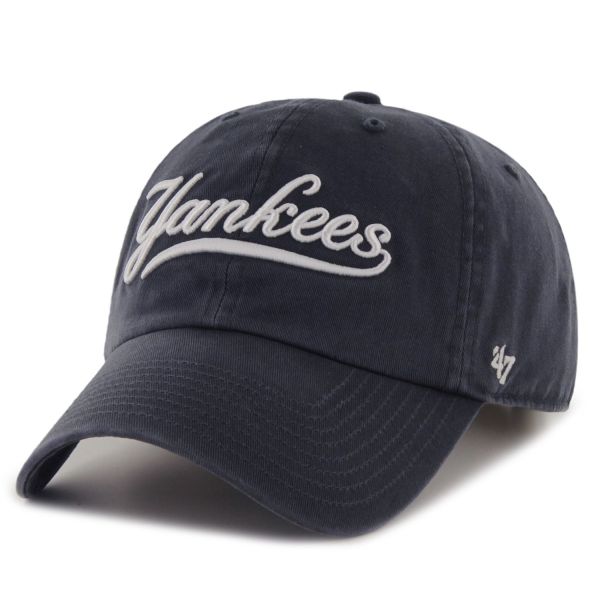 47 Brand Adjustable Cap CLEAN UP Script New York Yankees