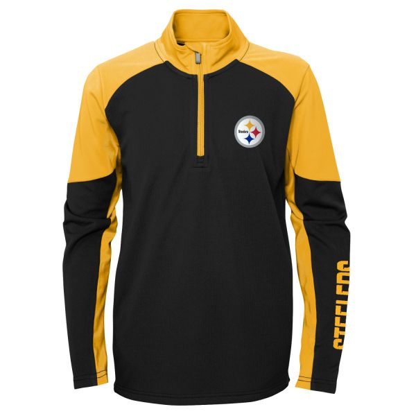 Outerstuff NFL Kids Zip Pullover AUDIBLE Pittsburgh Steelers