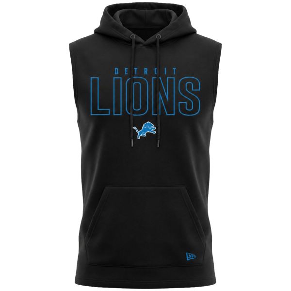 New Era Sleeveless Hoody - NFL Detroit Lions