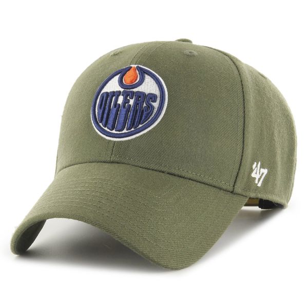 47 Brand Snapback Cap - NHL Edmonton Oilers sandalwood olive