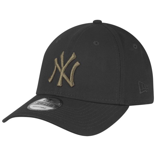 New Era 9Forty Strapback Cap New York Yankees schwarz oliv